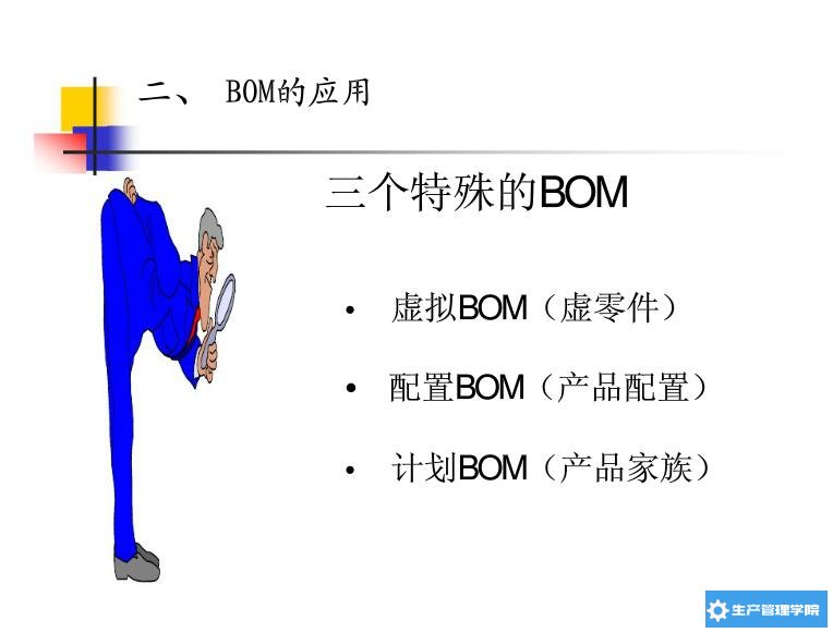 三个特殊的BOM