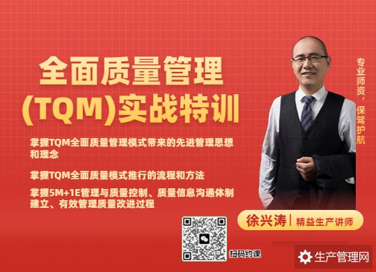 全面质量管理(TQM)实战特训